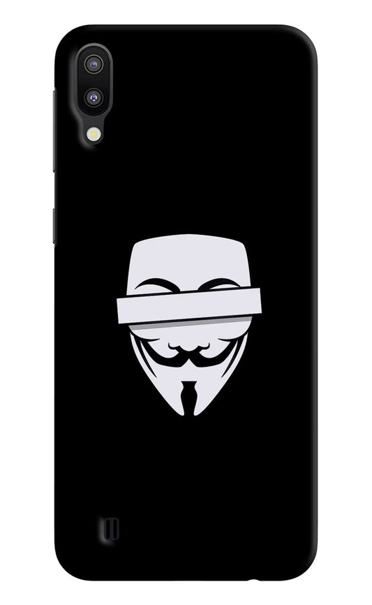 Anonymous Face Samsung M10 Hard Case Back Cover by Casekaro