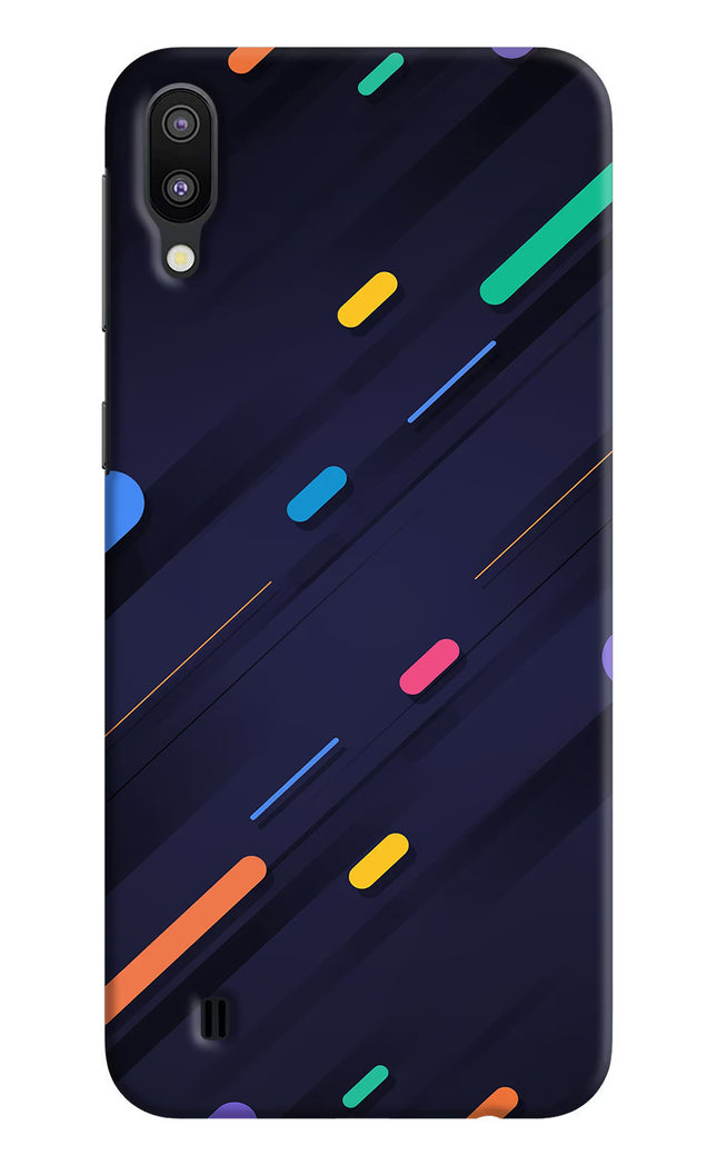 Abstract Design Samsung M10 Hard Case Back Cover by Casekaro