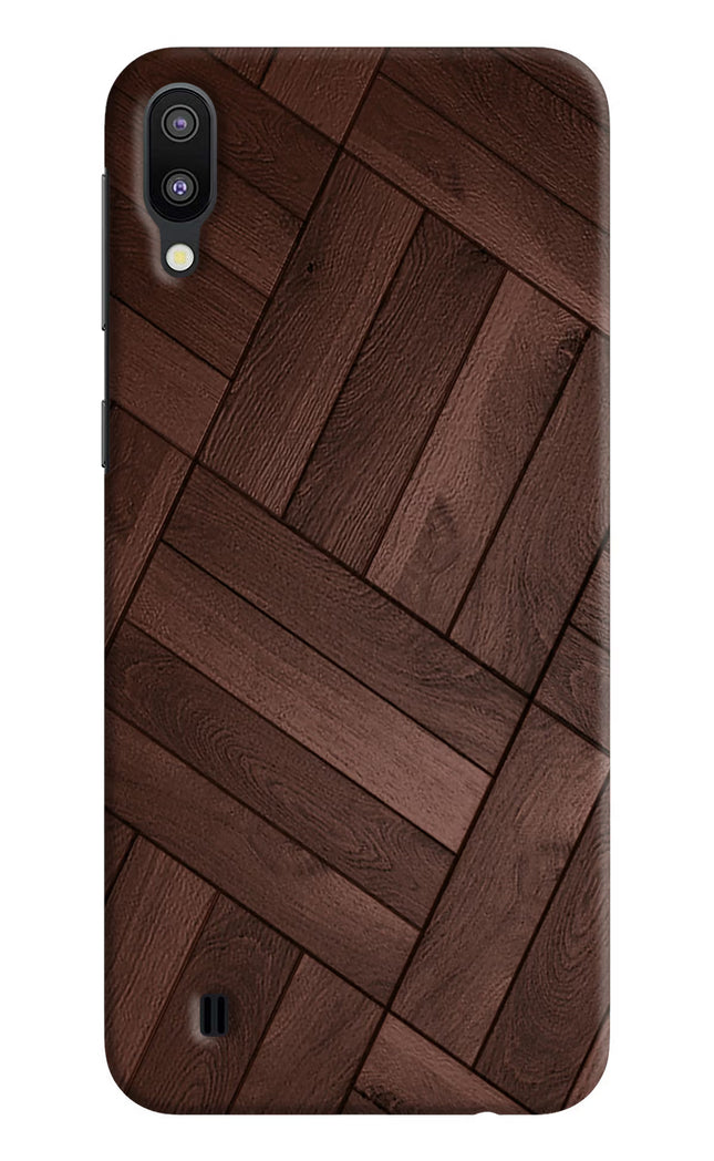 Wooden Texture Design Samsung M10 Hard Case Back Cover by Casekaro