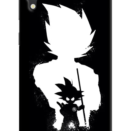 Goku Shadow Samsung M10 Hard Case Back Cover by Casekaro