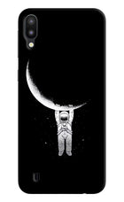 Moon Space Samsung M10 Hard Case Back Cover by Casekaro