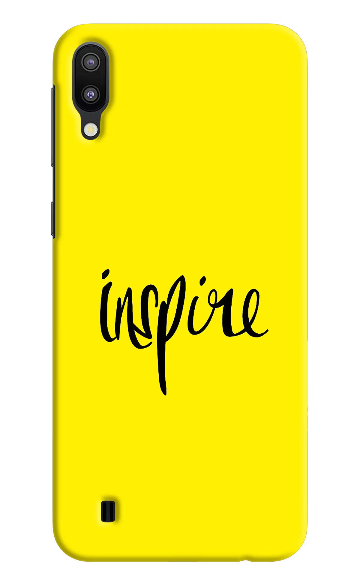 Inspire Samsung M10 Hard Case Back Cover by Casekaro