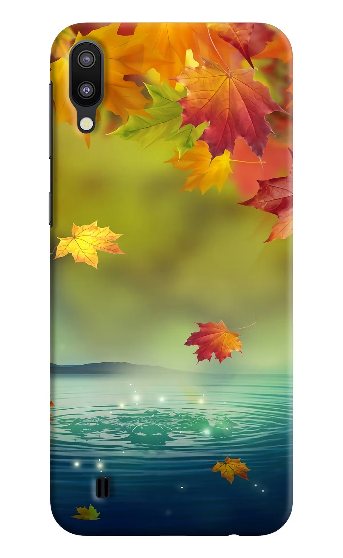 Flowers Samsung M10 Hard Case Back Cover by Casekaro