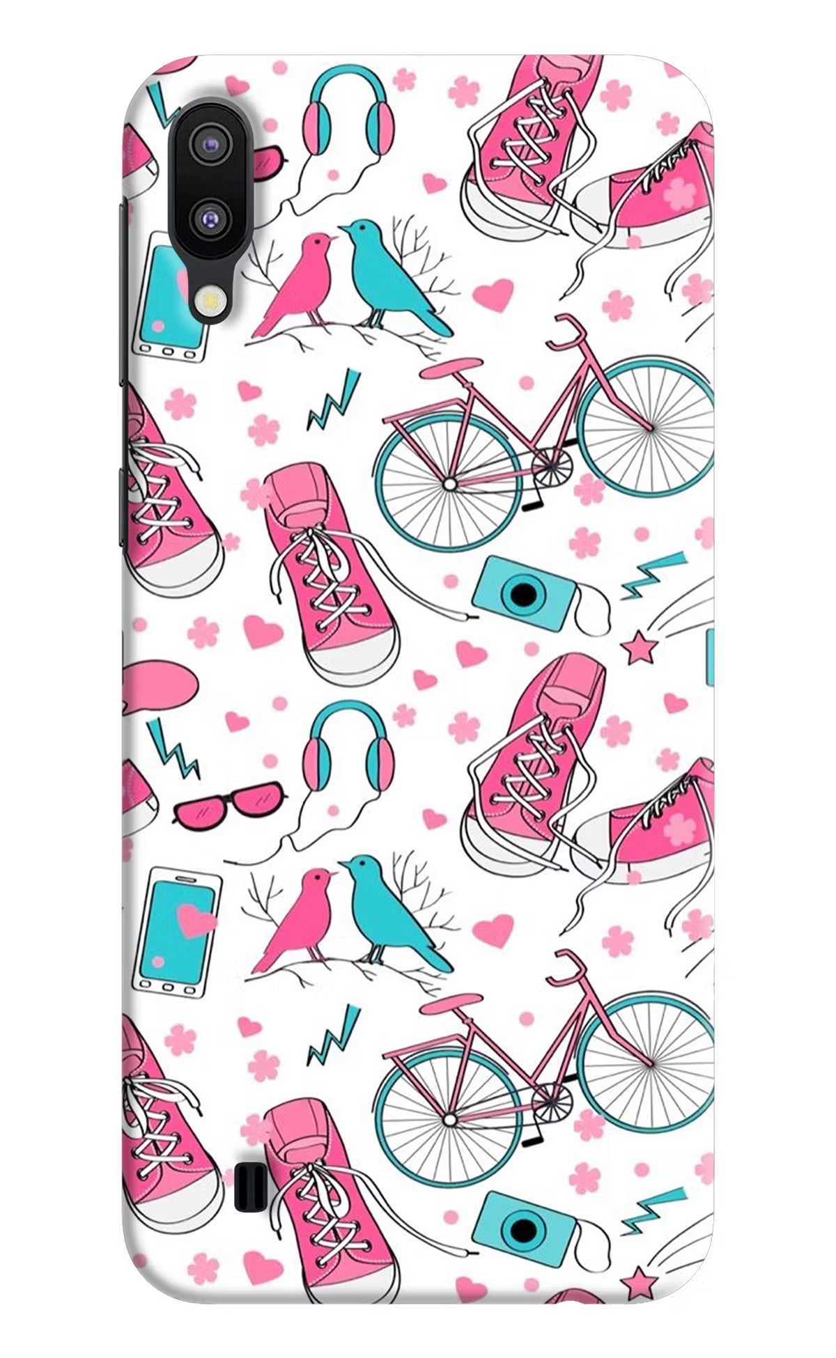 Artwork Samsung M10 Hard Case Back Cover by Casekaro