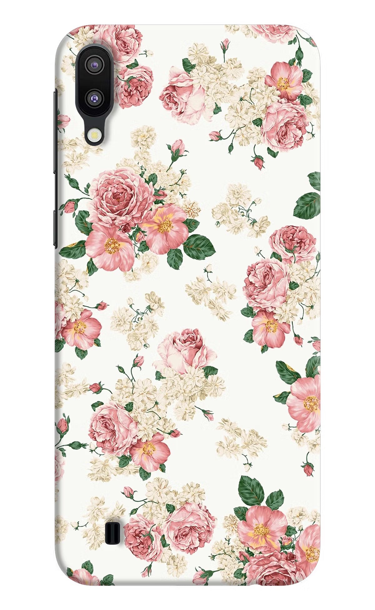 Flowers Samsung M10 Hard Case Back Cover by Casekaro