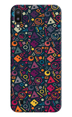 Geometric Abstract Samsung M10 Hard Case Back Cover by Casekaro