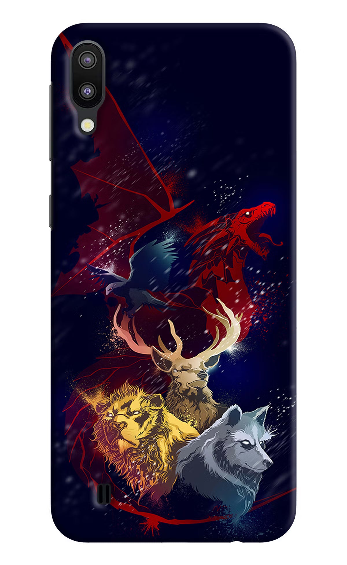 Game Of Thrones Samsung M10 Hard Case Back Cover by Casekaro