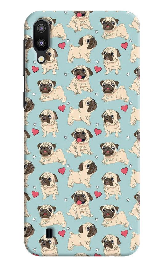 Pug Dog Samsung M10 Hard Case Back Cover by Casekaro