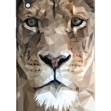 Lion Art Samsung M10 Hard Case Back Cover by Casekaro