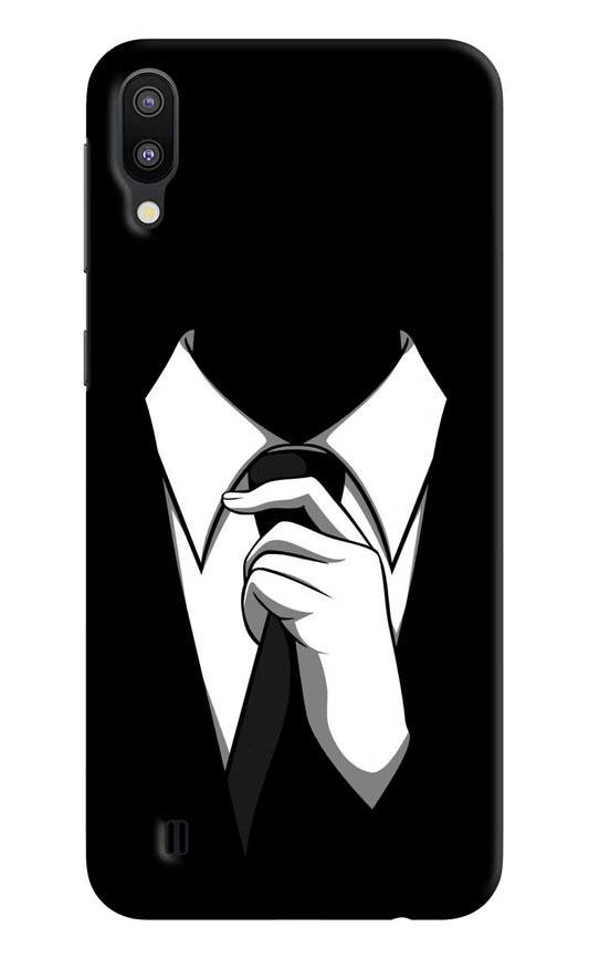 Black Tie Samsung M10 Hard Case Back Cover by Casekaro