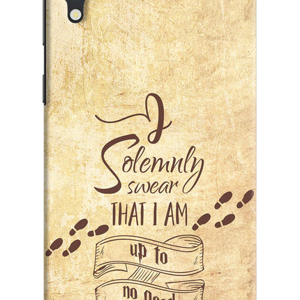 I Solemnly swear that i up to no good Samsung M10 Hard Case Back Cover by Casekaro