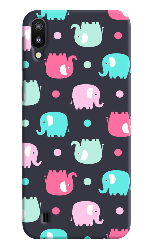 Elephants Samsung M10 Hard Case Back Cover by Casekaro