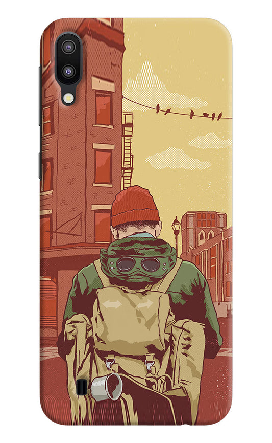 Adventurous Samsung M10 Hard Case Back Cover by Casekaro