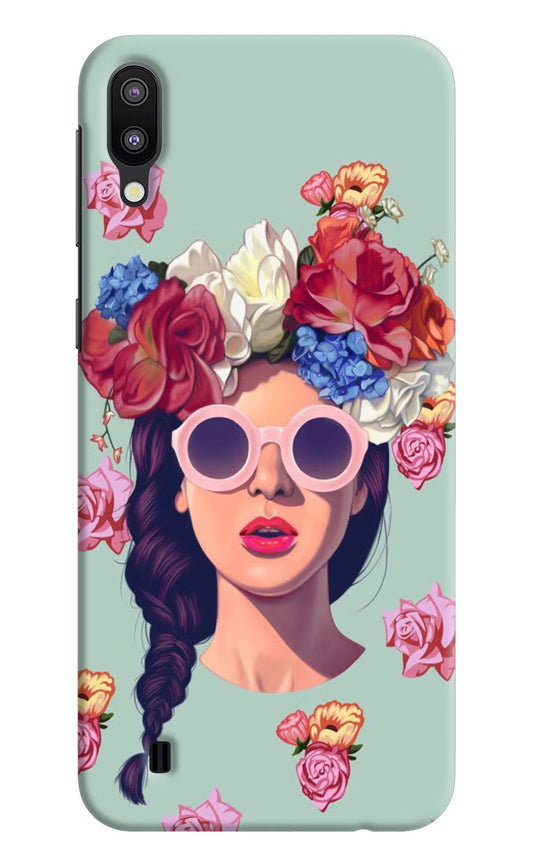 Pretty Girl Samsung M10 Hard Case Back Cover by Casekaro