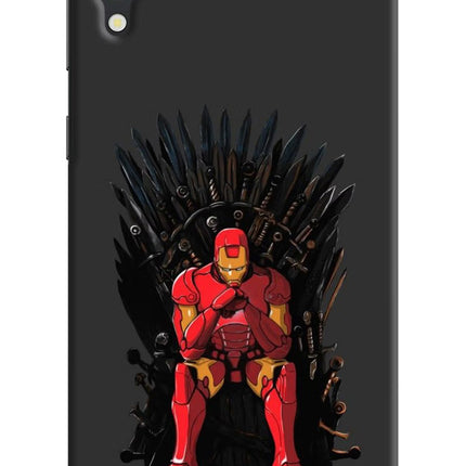 Ironman Throne Samsung M10 Hard Case Back Cover by Casekaro