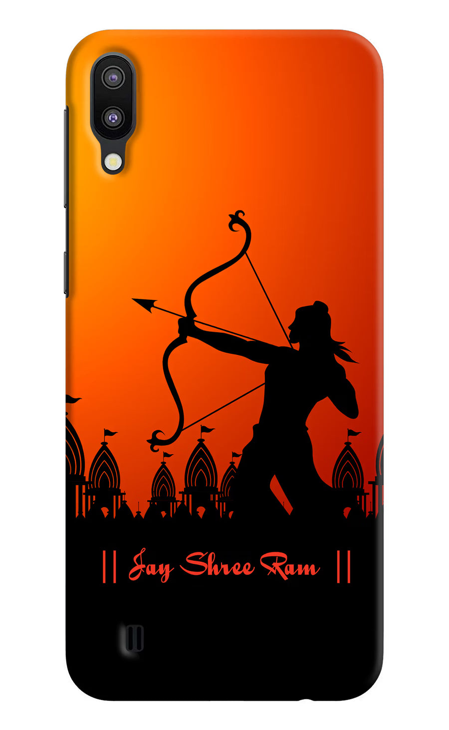 Lord Ram - 4 Samsung M10 Back Cover, Hard case