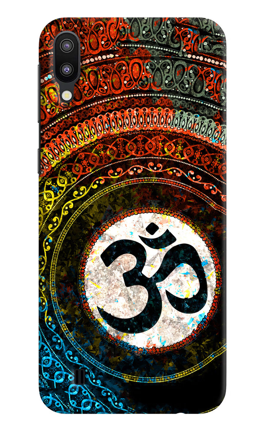Om Cultural Samsung M10 Back Cover, Hard case