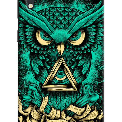 Green Owl Samsung M10 Hard Case Back Cover by Casekaro