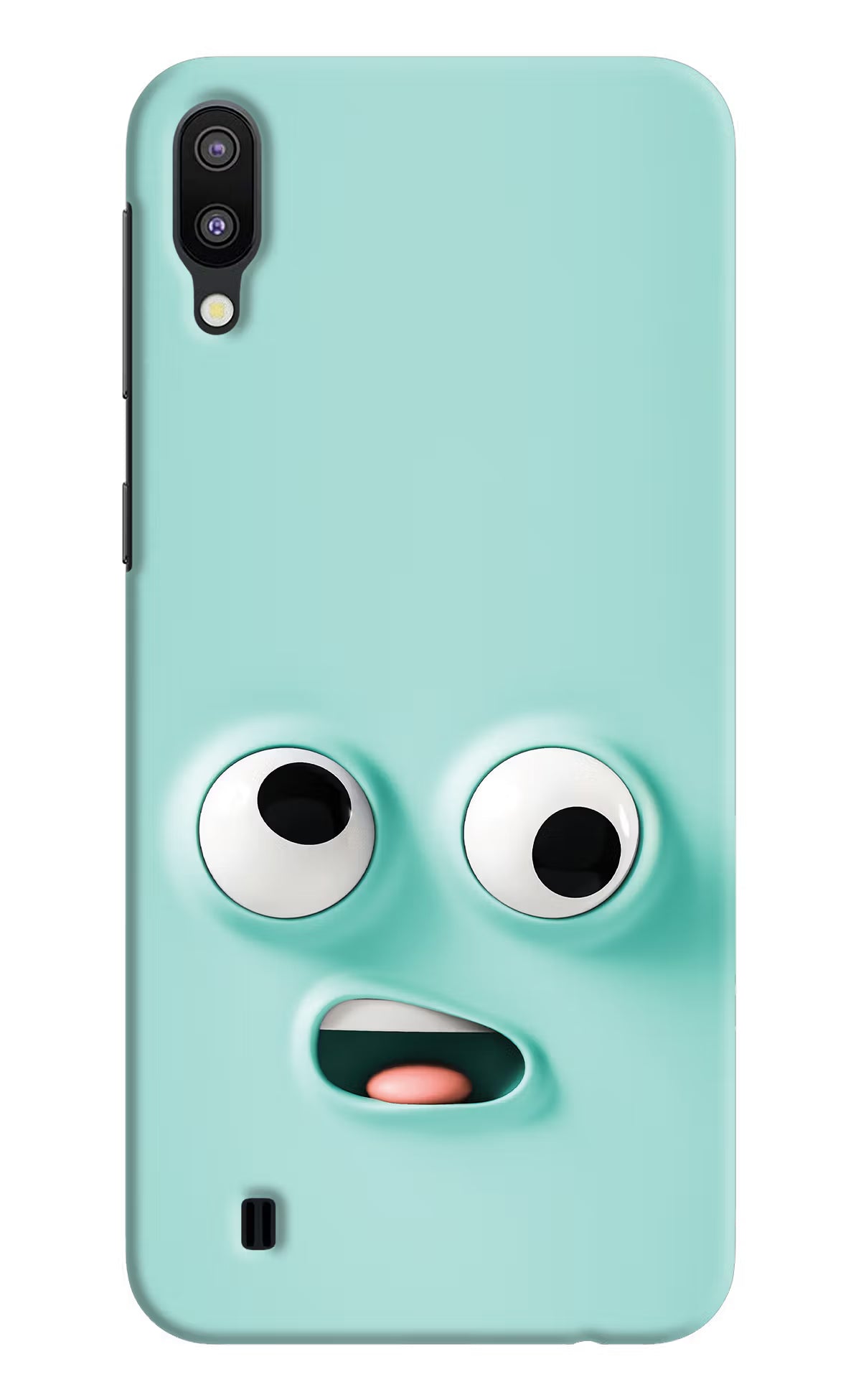 Funny Cartoon Samsung M10 Hard Case Back Cover by Casekaro