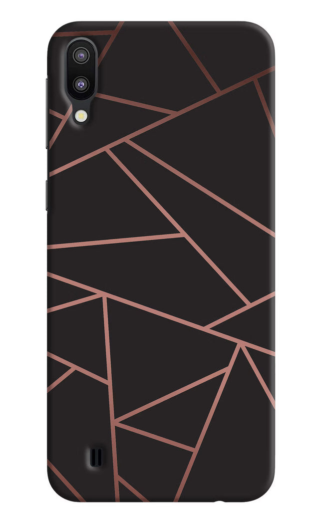 Geometric Pattern Samsung M10 Hard Case Back Cover by Casekaro