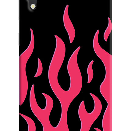 Fire Flames Samsung M10 Hard Case Back Cover by Casekaro