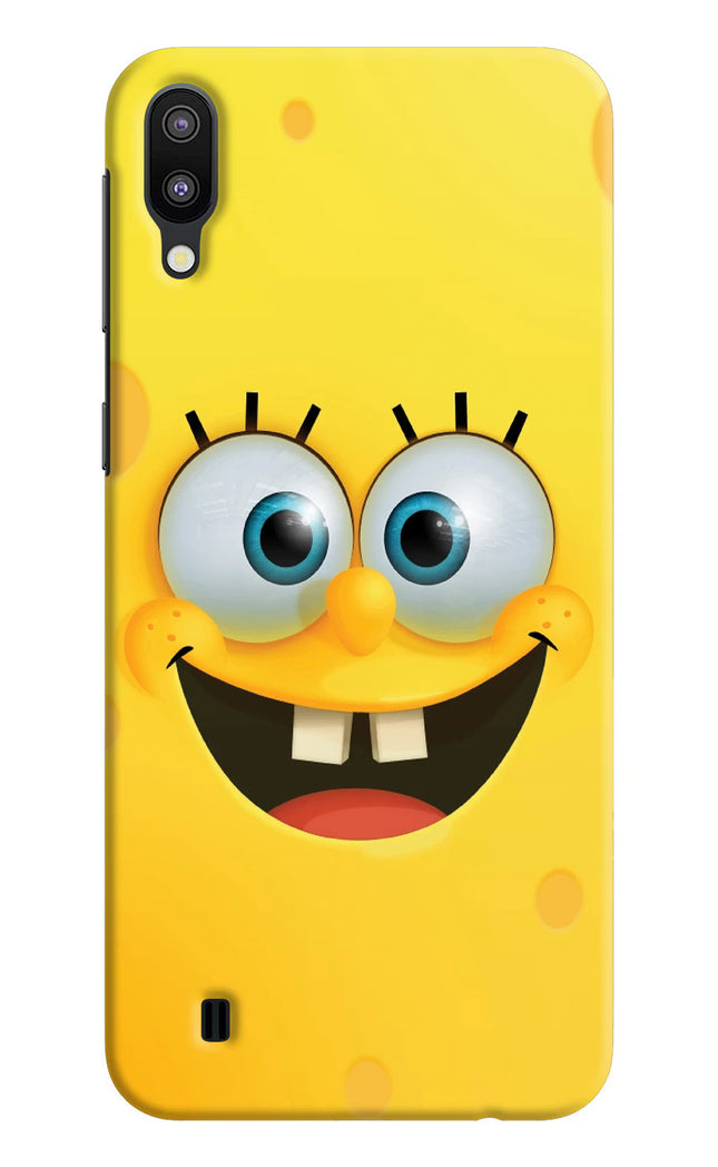 Sponge 1 Samsung M10 Hard Case Back Cover by Casekaro