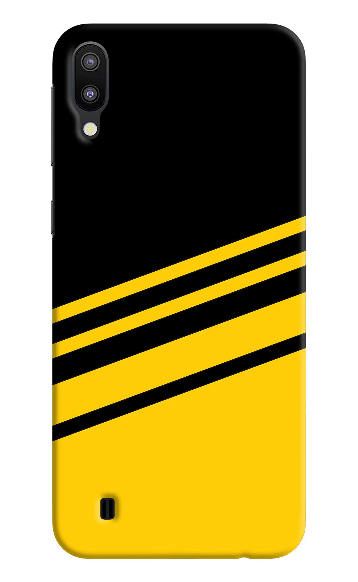 Yellow Shades Samsung M10 Hard Case Back Cover by Casekaro