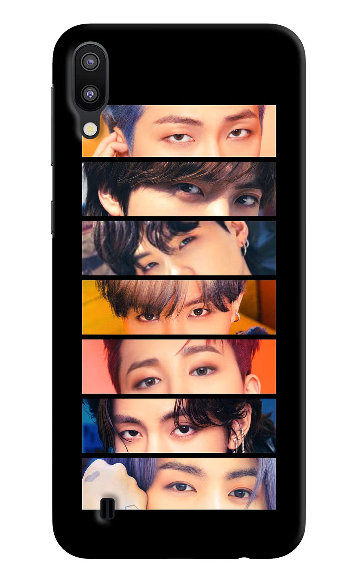 BTS Eyes Samsung M10 Hard Case Back Cover by Casekaro