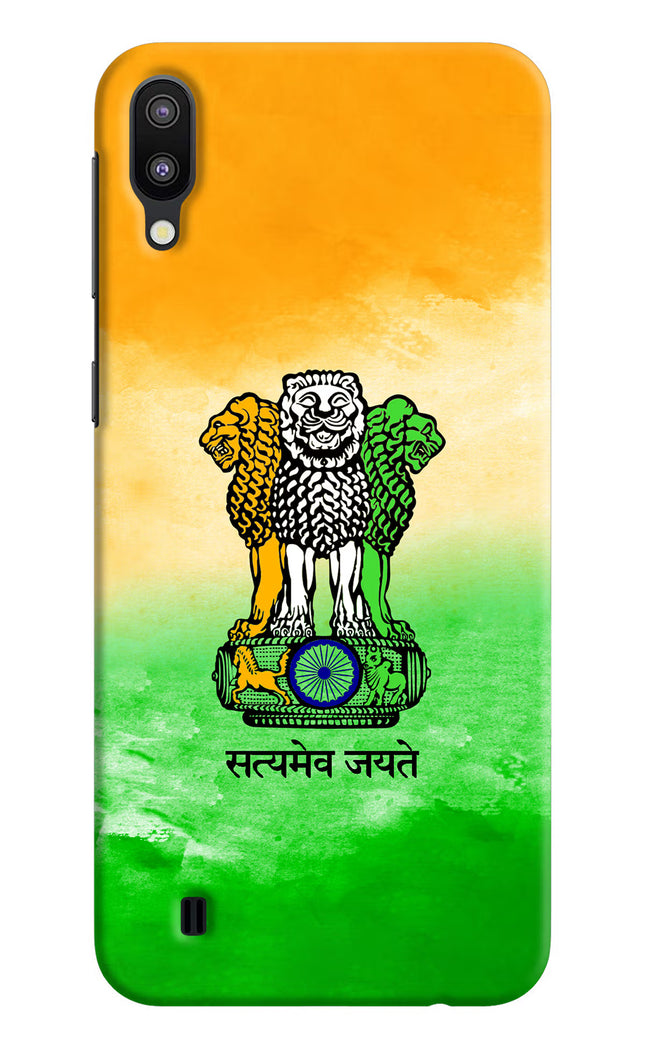Satyamev Jayate Flag Samsung M10 Hard Case Back Cover by Casekaro