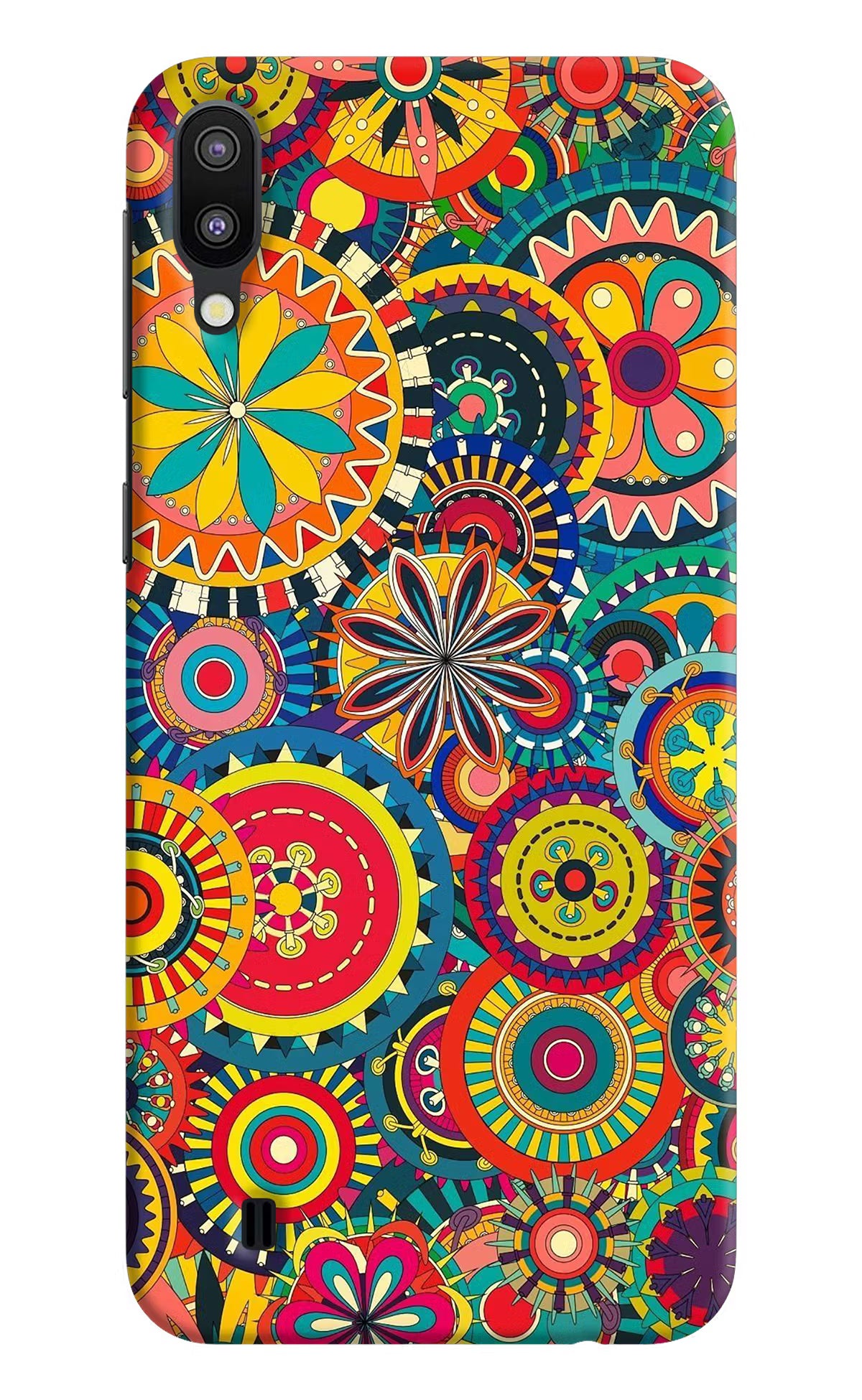 Gol Gol Art Samsung M10 Hard Case Back Cover by Casekaro