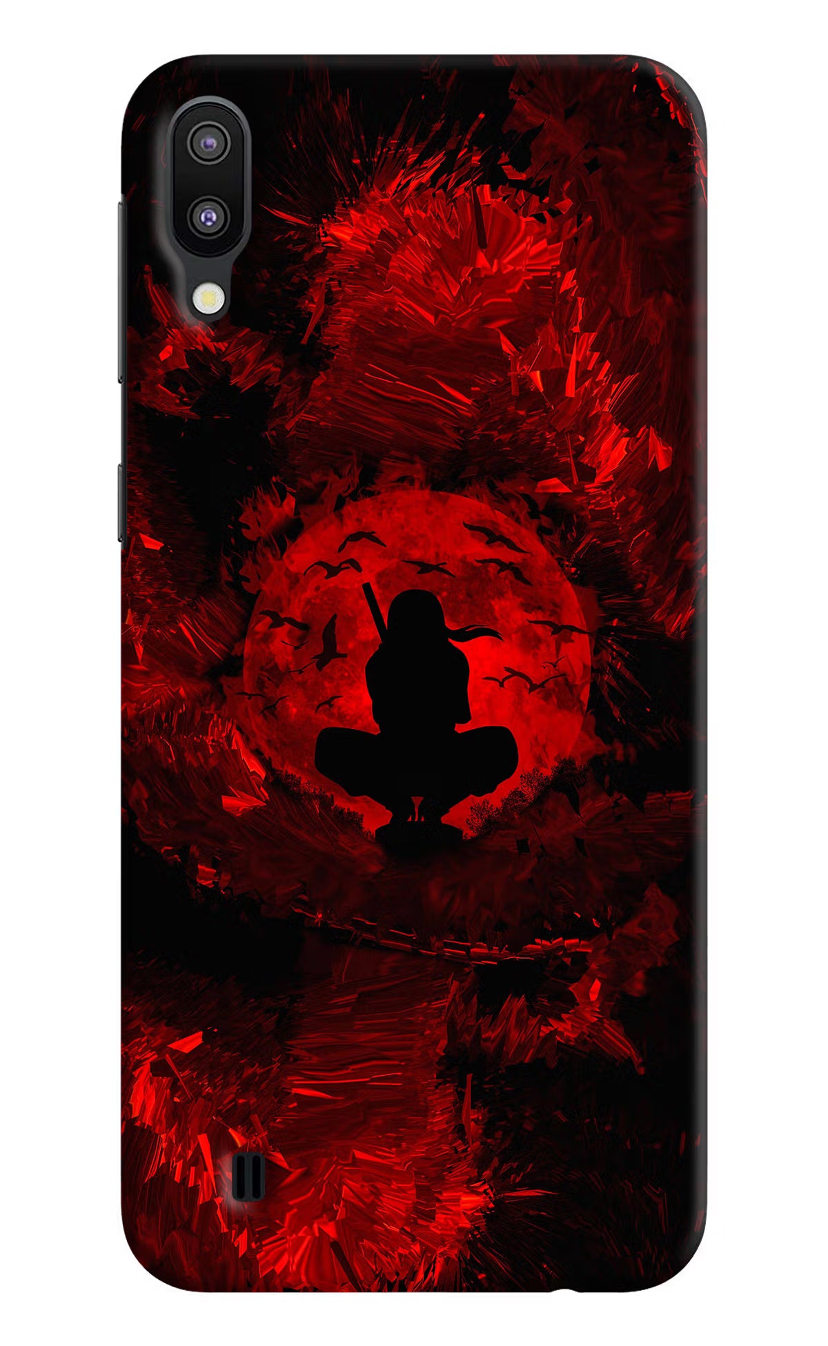 Itachi Uchiha Samsung M10 Hard Case Back Cover by Casekaro