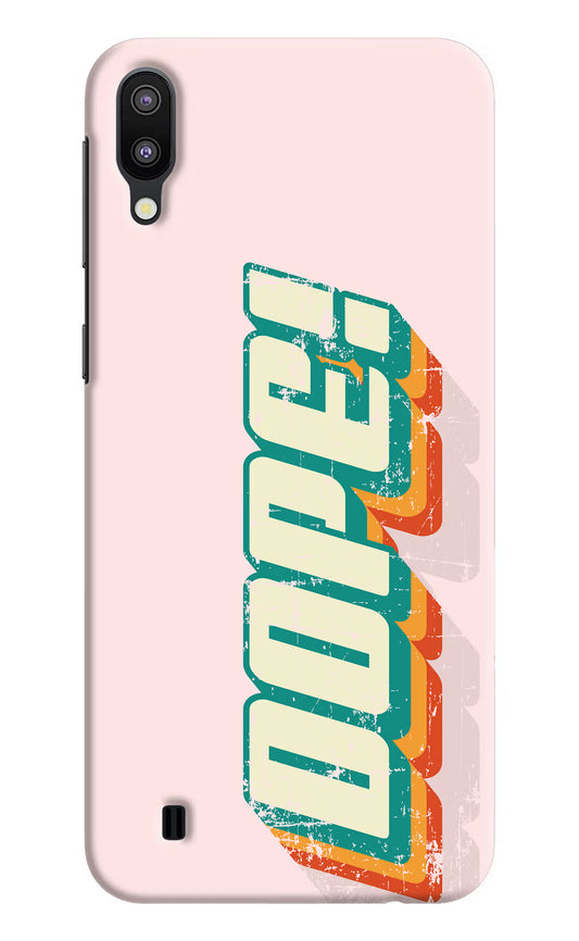 Dope Samsung M10 Hard Case Back Cover by Casekaro