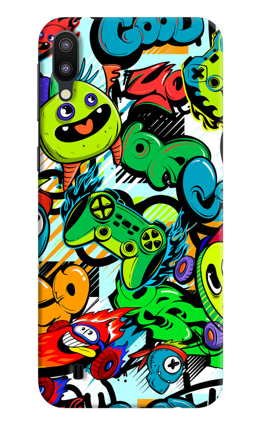 Game Doodle Samsung M10 Hard Case Back Cover by Casekaro