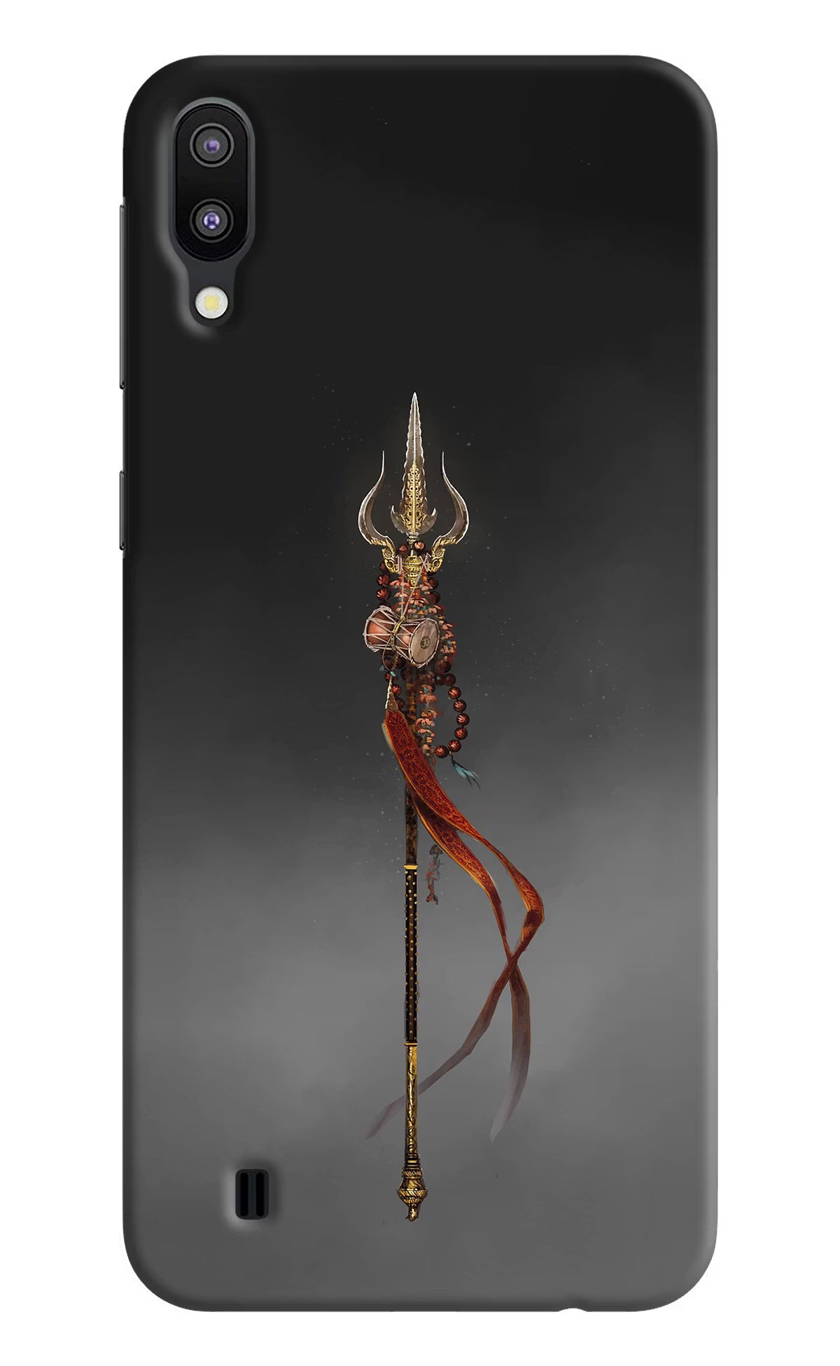 Shiv Trishul Samsung M10 Hard Case Back Cover by Casekaro