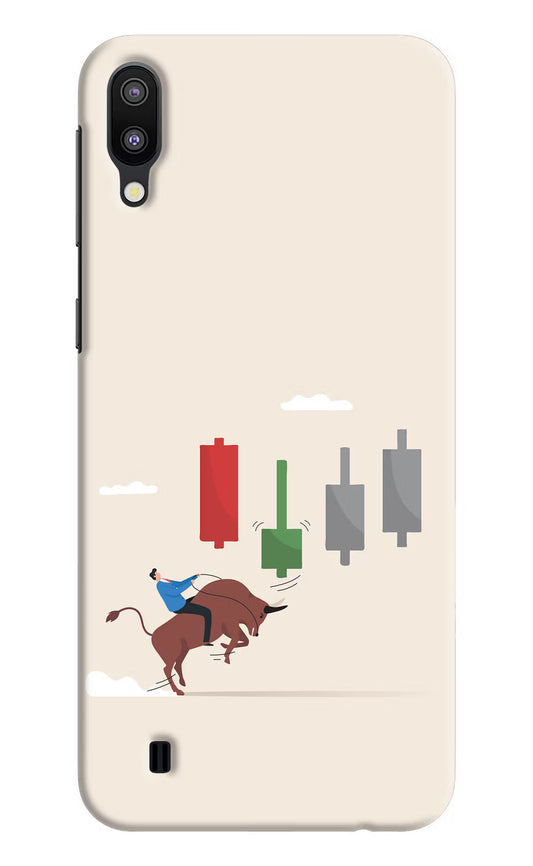 Bull Trading Momentum Samsung M10 Hard Case Back Cover by Casekaro