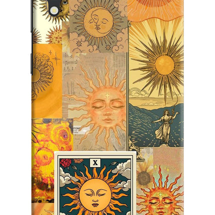 Sun Samsung M10 Hard Case Back Cover by Casekaro