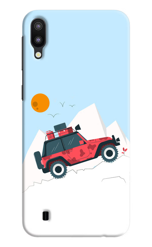 Mountain Trail Beast Samsung M10 Hard Case Back Cover by Casekaro