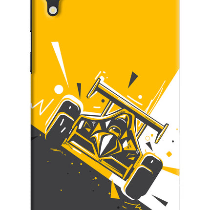 Track King Samsung M10 Hard Case Back Cover by Casekaro