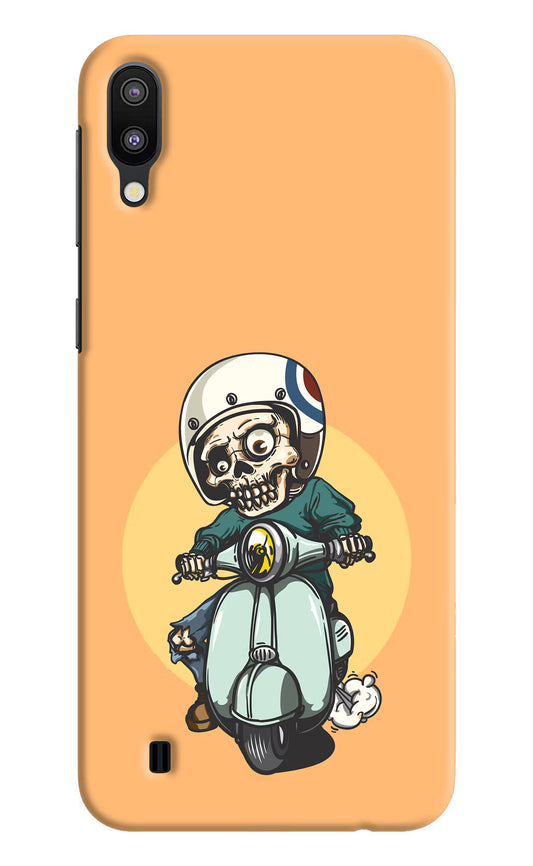 Undead Biker Samsung M10 Hard Case Back Cover by Casekaro