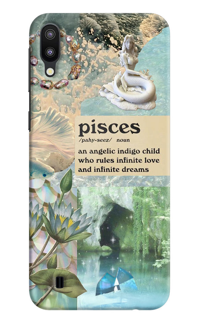 Pisces Zodiac Samsung M10 Hard Case Back Cover by Casekaro