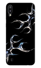 Chrome Tribal Samsung M10 Hard Case Back Cover by Casekaro
