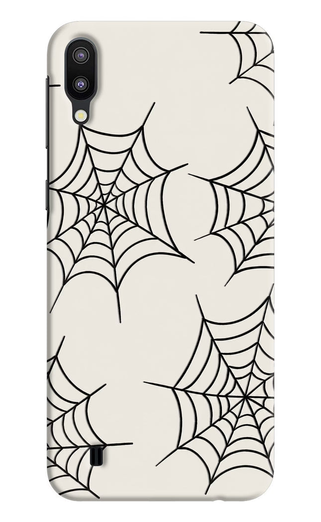 Spider Web Samsung M10 Hard Case Back Cover by Casekaro