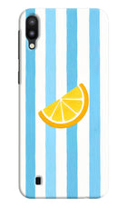 Summer Lemon Samsung M10 Hard Case Back Cover by Casekaro