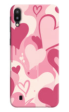 Hearty case Samsung M10 Hard Case Back Cover by Casekaro