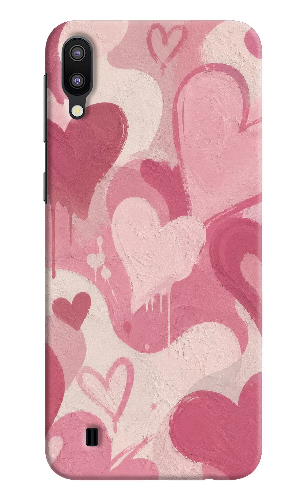 Hearty case Samsung M10 Back Cover