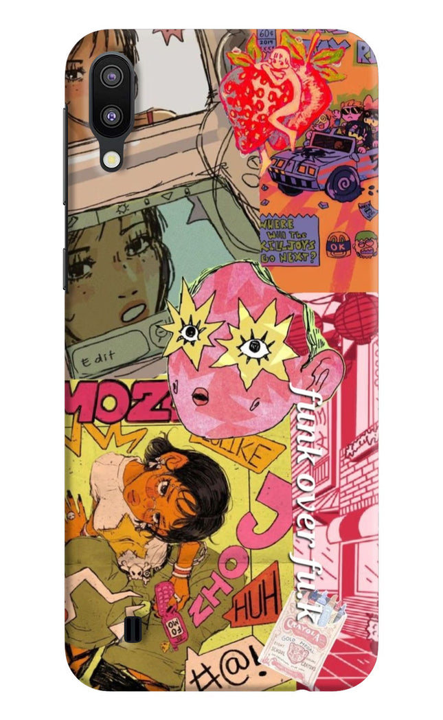 Funkover Samsung M10 Hard Case Back Cover by Casekaro