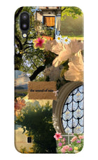 Rain Samsung M10 Hard Case Back Cover by Casekaro