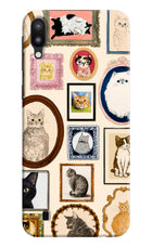 Mirror Cats Samsung M10 Hard Case Back Cover by Casekaro