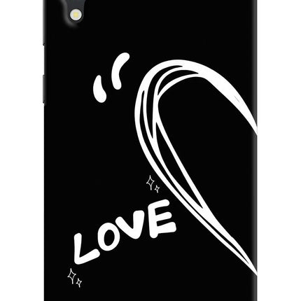 Love Line Samsung M10 Hard Case Back Cover by Casekaro