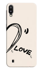 Soul Line Samsung M10 Hard Case Back Cover by Casekaro